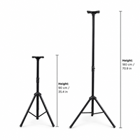 Support de sol professionnel pour audio SP-502, prix usine, trépied réglable, coque métallique, araignée en plastique, accessoires pour haut-parleur unique