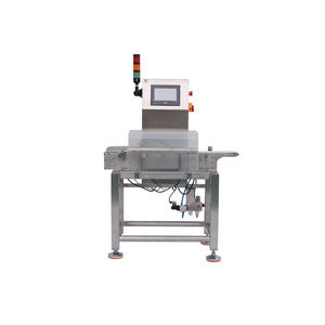 Ligne d'emballage pour les collations ensachées, vérificateur de poids <span class=keywords><strong>final</strong></span> pour les emballages de barres chocolatées, vérificateur de poids à grande vitesse - Product Image 2