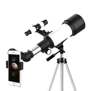 70毫米数字望远镜150x天文儿童望远镜专业天文三脚架和取景器望远镜便携式望远镜