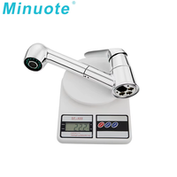 Robinet de cuisine cascade en laiton, chaud/froid, pour évier commercial, vente en gros