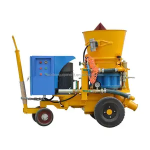 WZ-5ER Hot Sell Refractory Gunning Machine With Water Pump For Refractory Dry-mix Shotcrete Applications