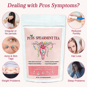 Tisana Naturale alla Menta Verde per il Supporto dell'Equilibrio Ormonale Integratore Erboristico per la Salute Femminile - Product Image 4