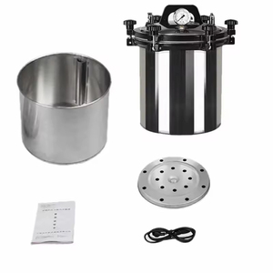 Autoclave in acciaio inox di grado ospedaliero per sterilizzazione OSCAT attrezzature di disinfezione portatile per animali domestici e cliniche veterinarie - Product Image 2