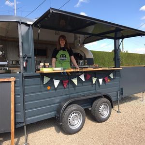 Camión de Comida Móvil Chino 2025, con Aire Acondicionado, Estilo Retro, Carrito de Comida Rápida para Asar, Remolque para Hot Dogs en Venta - Product Image 1