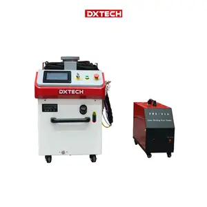 Dxtech 3 in 1 saldatore laser palmare saldatrice laser in fibra 3000w per metallo ss cs