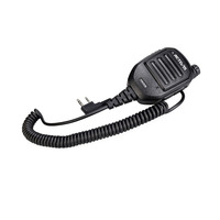 Microphone omnidirectionnel Retevis HK008 K1 avec prise 2 broches, haut-parleur actif, bouton de volume réglable, batterie amovible 890 mAh, filaire