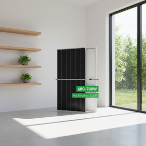 Panneaux solaires flexibles légers et enroulables de 680W, 685W, 690W, 695W, 700W pour usage domestique et installation sur toiture solaire - Product Image 3