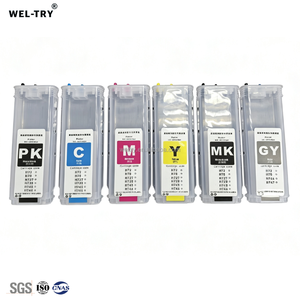 <span class=keywords><strong>Cartouche</strong></span> <span class=keywords><strong>d</strong></span>'<span class=keywords><strong>encre</strong></span> vide <span class=keywords><strong>rechargeable</strong></span> J WEL-TRY HP72/727/745/746/730 300ML sans puce pour imprimantes <span class=keywords><strong>HP</strong></span> T920 T930 T1500 T1600 Z2600 Z6 - Product Image 1