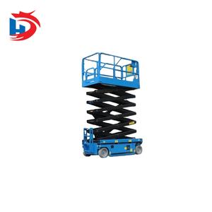 Электрический ножничный подъемник высотой 14 м для работ по очистке зданий и монтажных работ - Product Image 6