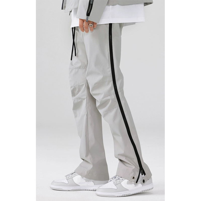 Custom Men Nylon Pants High Quality Zipper Nylon Track Pants For Men