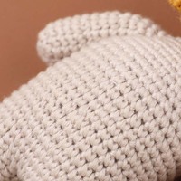 Peluches Lion Tricotées à la Main, Mascotte en Crochet Personnalisée, Cadeau Sur Mesure, Décoration d'Intérieur