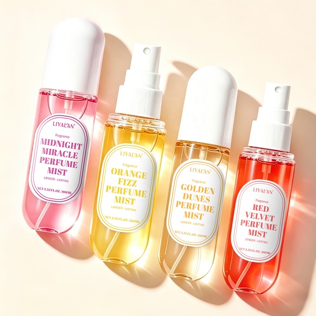 Custom High Quality 100ml Moisturizing Long Lasting Fragrance Perfume Spray Hair Body Mist for Women