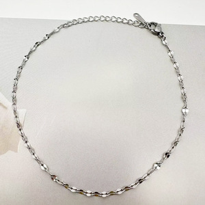 <b>Gold</b> Stainless Steel <b>Anklet</b> Minimalist Geometric Design For Women Daily Wear Foot Ornament - Product Image 2
