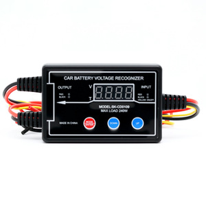 ตัวควบคุมไฟ LED Skyearth พร้อมระบบตรวจจับแรงดันแบตเตอรี่ 240W 12V/24V ปรับหรี่ไฟได้ พร้อมสวิตช์เปิด-ปิด และระบบควบคุมไฟ DRL สำหรับรถยนต์ทั่วไป - Product Image 1