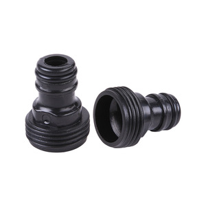 Conector Negro Huabangshi de 16 mm, Adaptador de Manguera de Goma para Pistola de Agua, Accesorio para Lavado de Autos y Hogar - Product Image 1