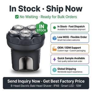 DOODA en STOCKS, <span class=keywords><strong>Afeitadora</strong></span> Eléctrica USB Impermeable IPX6, <span class=keywords><strong>Afeitadora</strong></span> Corporal con Cuchilla Magnética Flotante 6D para <span class=keywords><strong>Cabeza</strong></span> y Cara, con 2 Velocidades - Product Image 6