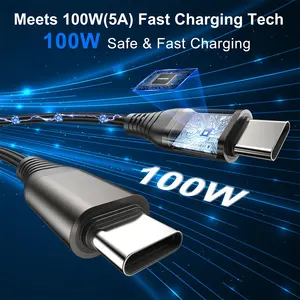 Magnet Cord Magnetic Charging Usb C Type C 100w Fast Charge Data Mobile Phone Cable Usb Fast Charging Charger Cable For Iphone