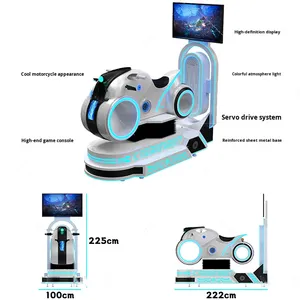 Simulatore di Moto VR per Interni, Macchina <span class=keywords><strong>da</strong></span> Gioco a Tema Metaverse, Attrezzatura per Realtà Virtuale per <span class=keywords><strong>2</strong></span> Giocatori, Uso Domestico MR - Product Image 3