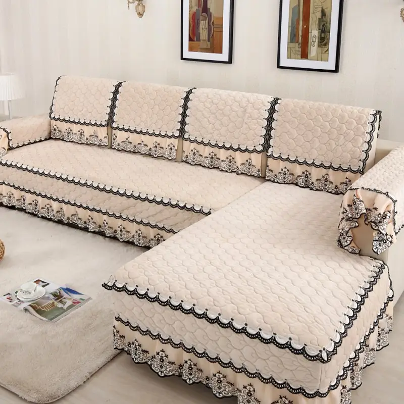 Elastic 100% polyester 3 Seater Cushion Cover Sofa Cover Slipcover for Living Furniture Covers