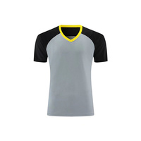 Unisex Fußball Basketball Schiedsrichter Kleidung kann gedruckt werden Logo v Hals T-Shirts Fußball Trikot nur T-Shirt