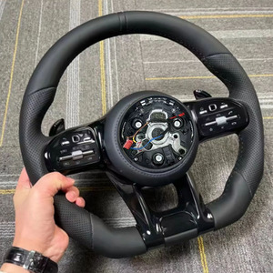 Volant de voiture en fibre de carbone pour Mercedes-Benz Classe A, B, C, E, G, S, pour AMG GT, CL, SL, GL, ML, W212, W176, W213, W211, W205 - Product Image 3