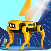 Robot chien intelligent à énergie solaire, jouet éducatif STEM pour les enfants de 4 à 9 ans, unisexe, en plastique, assemblage DIY