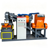 Machine de recyclage de câbles électriques en cuivre, granulateur industriel de grande capacité pour le recyclage de câbles en cuivre