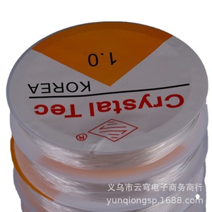 Fil élastique transparent en cristal, 10 rouleaux, pour la fabrication de bijoux - Product Image 5