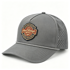 Runner Breathable Performance Jersey Golf Marble Snapback <b>Caps</b> New Innovation Vintage Custom Logo Leaf Design Unisex Hip Hop - Product Image 1