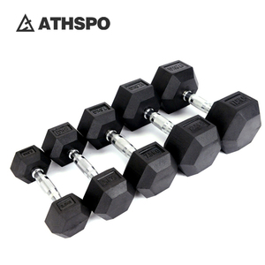 Bán Buôn Phòng Tập Thể Dục Trọng Lượng 10Kg 15Kg <span class=keywords><strong>20Kg</strong></span> 25Kg 30Kg Cao Su <span class=keywords><strong>Hex</strong></span> Quả Tạ Đặt Tập Thể Dục Đào Tạo Quả Tạ - Product Image 2