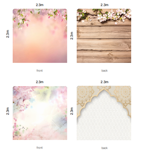 Nuevas Telas de Punto por Urdimbre de Poliéster de 250GSM en Colores Vivos para Fondos de Fotografía Plegables para Bodas y Eventos - Product Image 1