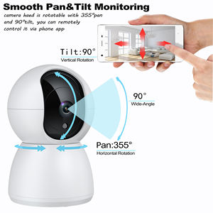 RSH高清室内WiFi闭路电视摄像机婴儿监视器双向音频夜视自动跟踪家庭安全保护云存储卡 - Product Image 3