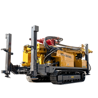 Foreuses de puits d'eau à vendre – Usine chinoise, vente directe – Machine de forage DTH 1000m de profondeur, prix des foreuses sur chenilles diesel Cummins