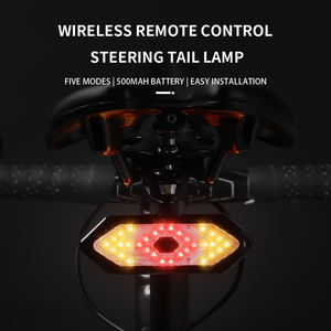 Lampu sein sepeda pintar, saklar Remote nirkabel dengan Alarm - Product Image 6