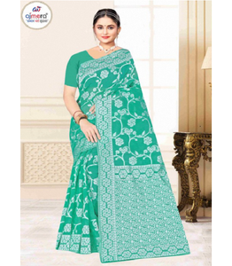 Elegante Saree de Boda para Mujer, Protección Solar, Secado Rápido, Elegante y Cómodo, Ropa Étnica para Bodas, Fiestas, Festivales y Eventos Especiales - Product Image 1