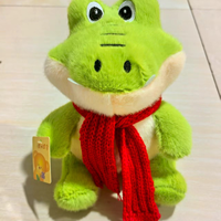 Boneka Buaya Kecil Bahan Kain Bergerigi Dengan Gantungan Untuk Mesin Cakar, Boneka Buaya Lucu Untuk Mesin Cakar Grosir