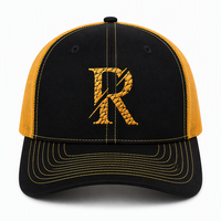 Gorra de playa unisex de 6 paneles de perfil bajo, estructurada, con malla trasera y logotipo bordado, de alta calidad, personalizada al por mayor.