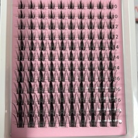 Kit de cils en faux vison faits à la main, en bouquets avec pointes et cils inférieurs, 14 rangées, doux et légers, pour la vente en gros aux petites entreprises