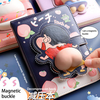 Design personnalisé Pu anti-stress Pu cuir Carnet de notes personnalisé vente en gros