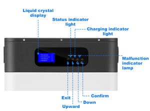 Lityum Pil Yedekleme 15kWh Taşınabilir Entegre İnverter Güneş Enerjisi ve Ev Kullanımı için - Product Image 5