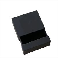 Boîte à parfum de luxe, emballage de bijoux fait main, boîte cadeau en carton rigide, fermeture coulissante, ruban, boîte à parfum