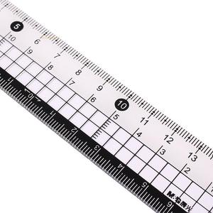 Juego de reglas Mg Light de 4 piezas, regla recta de 15 cm, transportador triangular, útiles escolares para estudiantes - Product Image 3