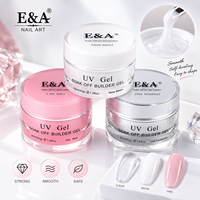 Gel Constructeur Soak Off UV LED pour Extension d'Ongles 30ml – Adhérence Forte, Façonnage Facile – En Stock pour Vente en Gros aux Salons