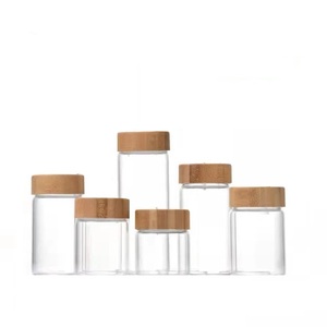 Tubo de Ensayo de Vidrio Borosilicato Vacío de 5ml 10ml 15ml 20ml 25ml con Tapa de Aluminio y Bambú - Product Image 6