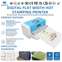 Impresora de Estampado en Caliente MASUNG MS-1930 para Papel Plano, Cubiertas de Libros, Etiquetas Colgantes, Papelería para Bodas, Artículos de Embalaje