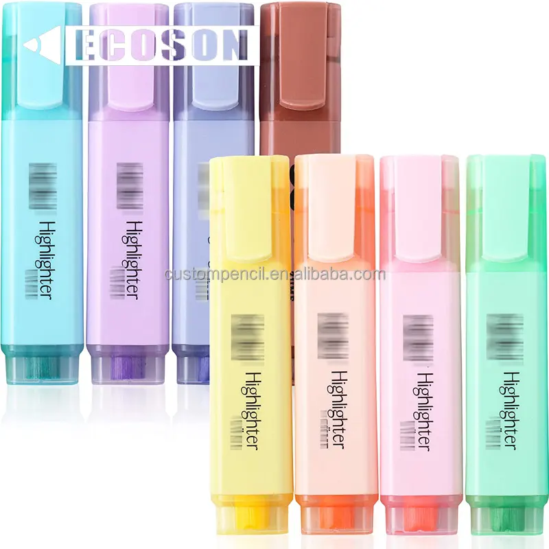 Hochwertige benutzer definierte 36 Farben Text marker Marker Pastell Text marker Stift