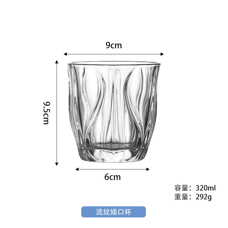 Rhyolitic short mouth cup