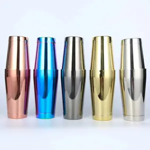 2024 Hot Sale Stainless Steel Cocktail Shaker Set Bartender Kit Cocktail Shaker Set Wine Shaker Set For Party