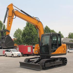 Excavadora de cadenas hidráulica china de servicio pesado de 7.5 toneladas y 7 toneladas para excavación de rocas y zanjas - Product Image 1