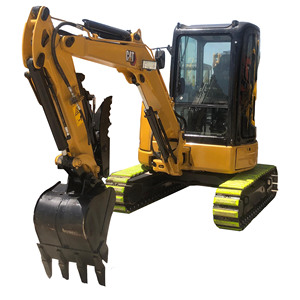 รถขุดตีนตะขาบมือสอง Caterpillar CAT303.5E2 ขนาด 3 ตัน ประสิทธิภาพสูง พร้อมชิ้นส่วนจาก Kawasaki สำหรับการตรวจสอบด้วยวิดีโอ - Product Image 1
